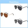 Стильные мужские солнцезащитные очки оверсайз с поляризацией для вождения, защита от солнца, УФ400