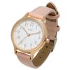 Fieldwork Women's Analog Watch with Leather Strap, Pink, Rita JN028-2
