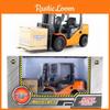 Truck Forklift Alloy Construction Vehicle Model With Inertia Control For Gift