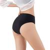3uers 3uers Seamless Sanitary Shorts, Absorbent, Women's, Black, Size S