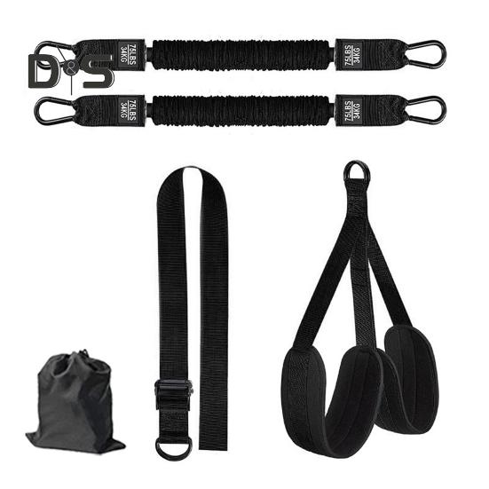 1 комплект резинок для подтягиваний 150/225/300 фунтов, прочный резиновый пояс для подтягиваний с подставкой для ног, регулируемый для домашнего спортзала, тренировок, турника, резинка