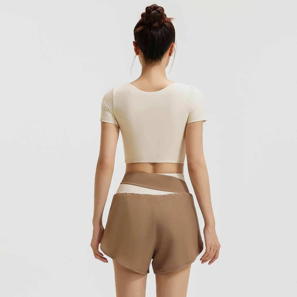 Juyitang Летний цветной облегающий спортивный костюм для йоги - дышащая телесная одежда для фитнеса и активного отдыха