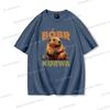 Cartoon Bobr Kurwa Tshirt High Quality 100 Cotton Short Sleeve Tee Tops Kurwa Bober Unisex Fashion Casual Tshirts Graphic Printed