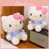 Cute Dress Bow Plush Doll Toy Pillow Children Toy For Kid Gift