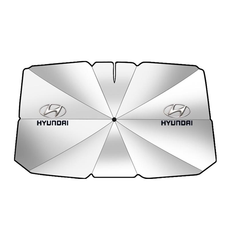 Солнцезащитный козырек Hyundai: Теплоизолирующий чехол на лобовое стекло для Elantra, Sonata, Lingdong, ix35, Mistra, Santa Fe, Tucson.