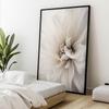 Delicate White Dahlia Delicate White Dahlia, 30X40 Cm, Gold Aluminum Frame, 230 Gsm Matte Paper