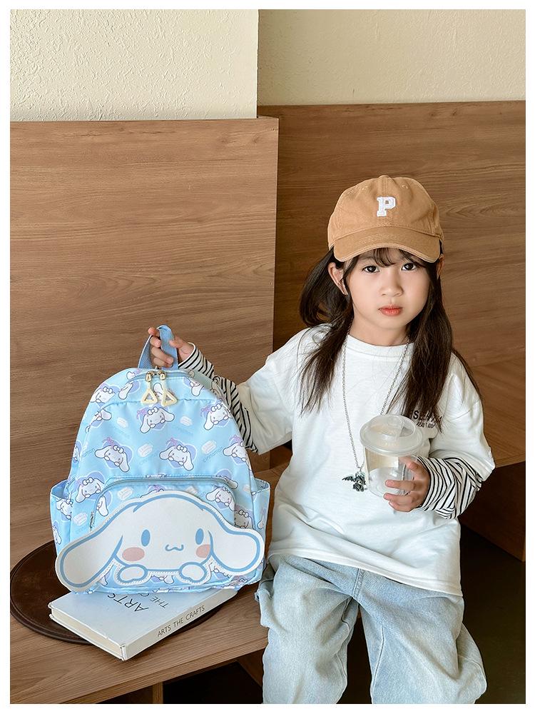 New Cartoon Lightweight Kids' Backpack - Cute Double Shoulder Bag for Boys and Girls