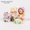 5Pcs Finger Guard Bandage Writing Printed Medical Self-Adhesive Bandage Sports Tape Non-Woven Elastic Pet Tattoo Bandage