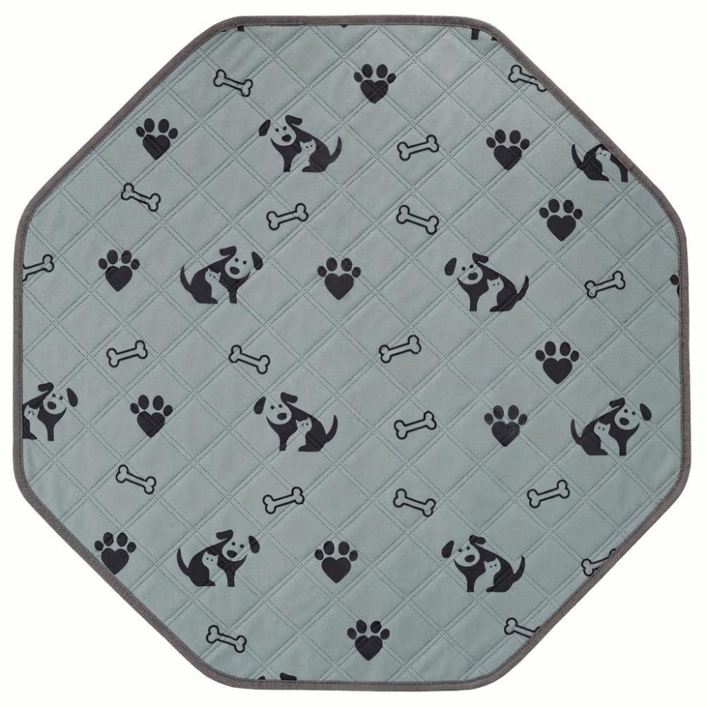 Anti Slip Dog Pee Pads Washable Puppy Training Pad Octagonal Dog Urine Pad for Dog Cat