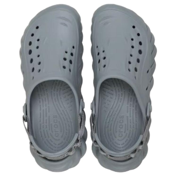 Crocs Кроксы Echo Clog EVA Унисекс Серые 207937-0Z3