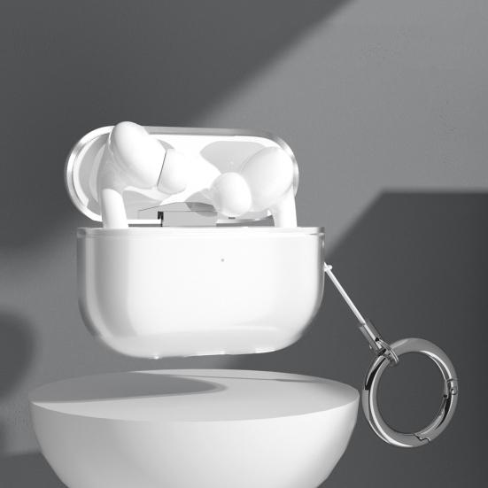 Earbud Protective Case Charging Case Portable for AirPods Pro 3 Shockproof Wireless Earphone Clear