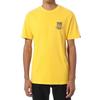 Vans Футболки Mikey Унисекс Желтые С круглым вырезом Умеренный прямой крой VN0A4RP785W