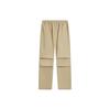 Li Ning Sports Fashion Series Casual Loose Straight Leg Брюки-карго Мужские брюки Хаки AKXU489-1