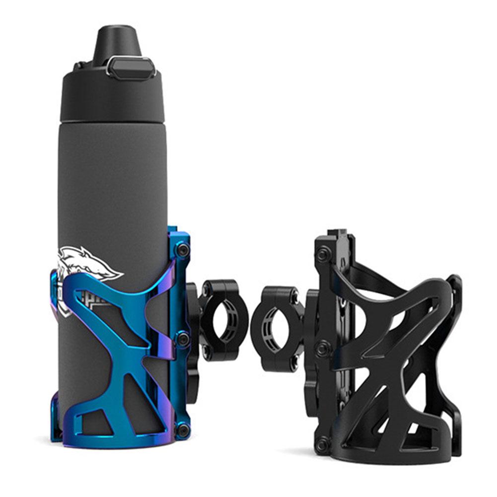 Motorcycle Bottle Holder Plastic Portable Riding Water Cup Holder Mount with Bracket Adjustable Bicycle Drink Holder