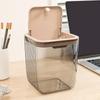 Desktop Mini Trash Can,Waste Basket Waste Bin,Household Home Small Garbage Bin with Lid for