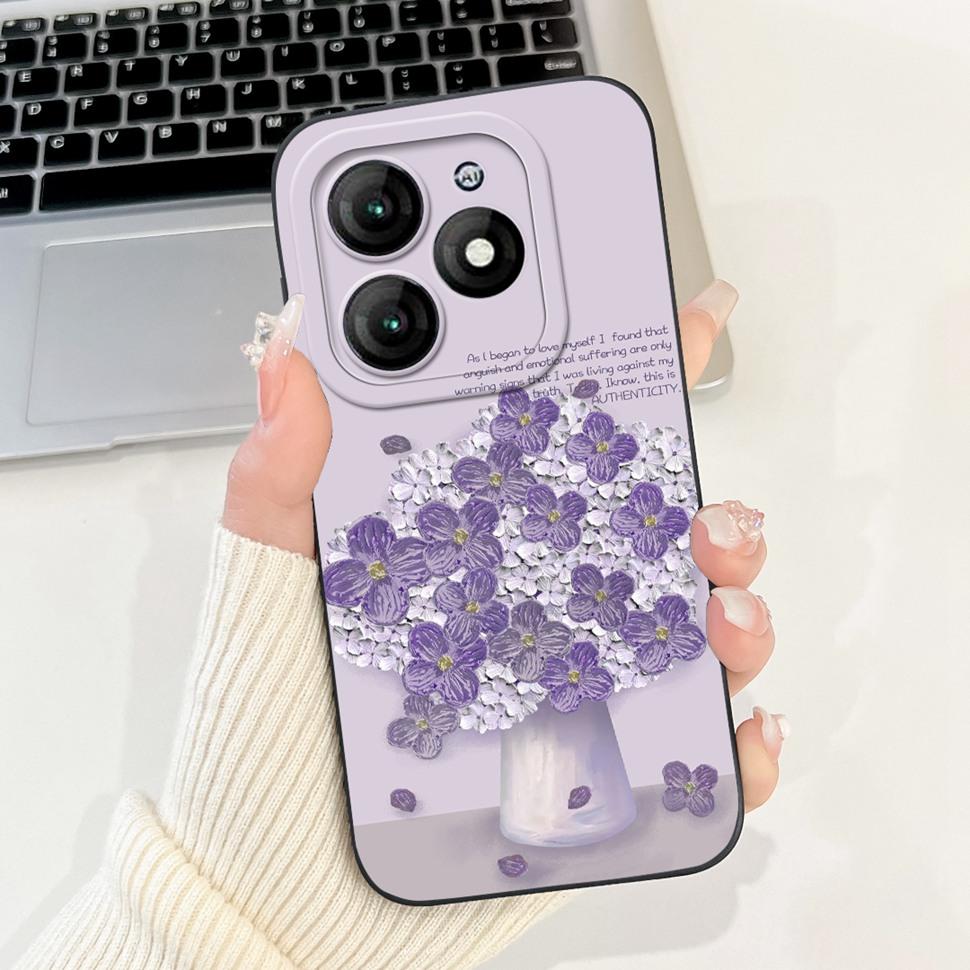 Чехол для Itel A70 A665L Мягкий Силикон Модный Кролик Чехол для Телефона Для Itel A 70 A70 Fundas ItelA70 Чехол Ударопрочный Чехол
