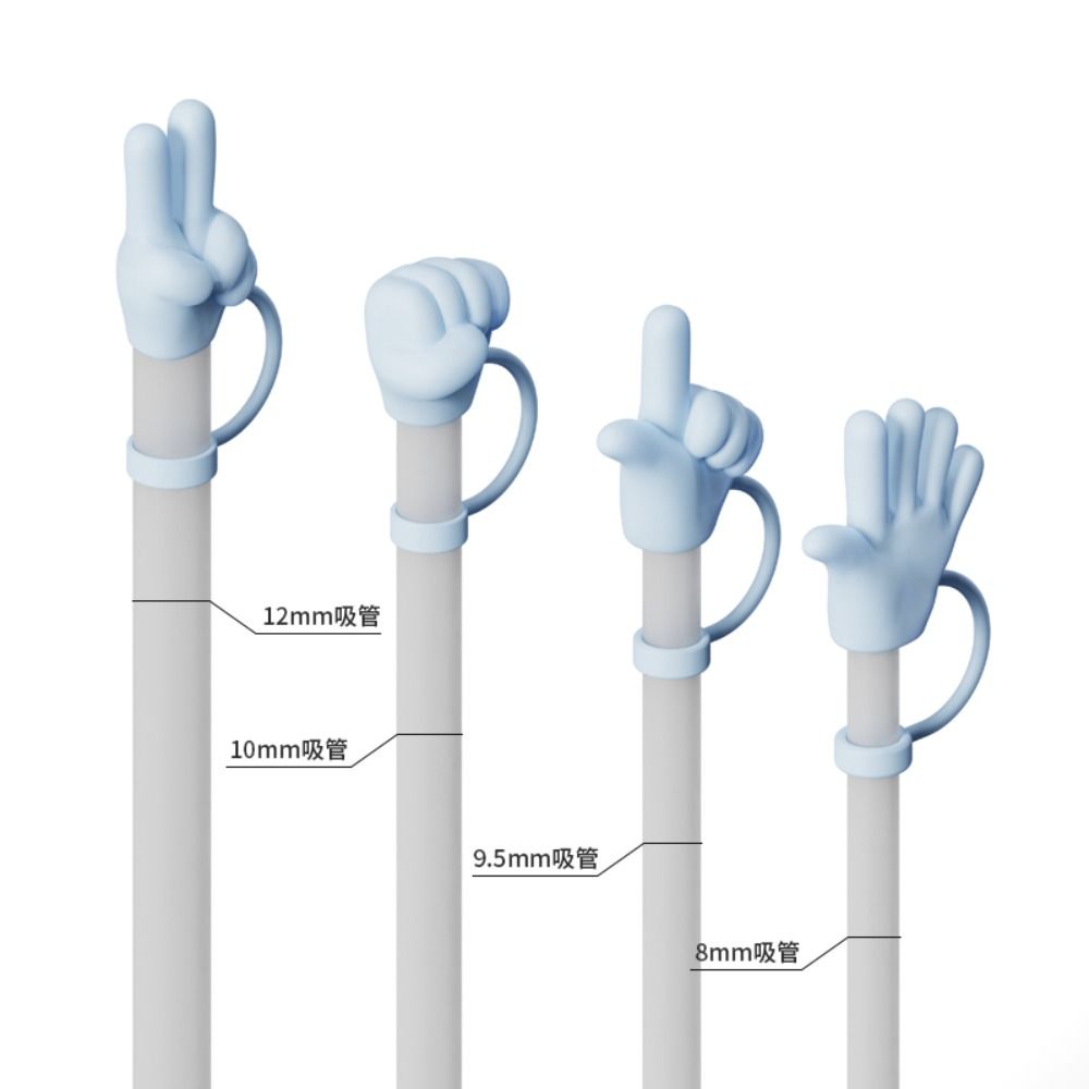 Leak-Proof Silicone Straw Tips Cover for Yeti/Stanley Cup 40oz/ 30oz for 8-12mm Straws