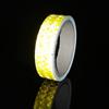 Fluorescent Yellow Reflective Sticers 2.5cm*50m Waterproof Self-Adhesive Trailer Reflectors Warning Tapes For Bicycle Car Helmet