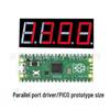 Модуль 4-разрядного светодиодного дисплея для Raspberry Pi Pico с драйвером параллельного порта