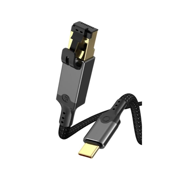 Сетевой кабель USB-RJ45, 10/100/1000 Мбит/с, для удаленной работы, стриминга и ежедневного использования ноутбука