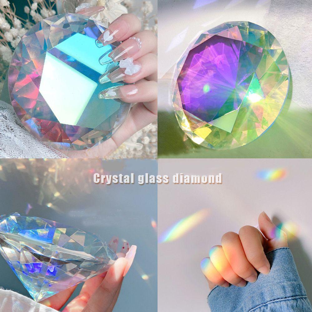 Hand Model Nail Art Photography Props Nail Crystal Display Glass Diamond Nail Display Stand