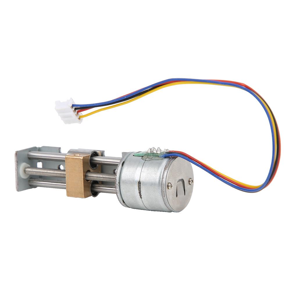 Stepper Motor Mini Linear Screw Nut Slider 2‑Phase 4‑Wire for DIY Small Sliders 20mm