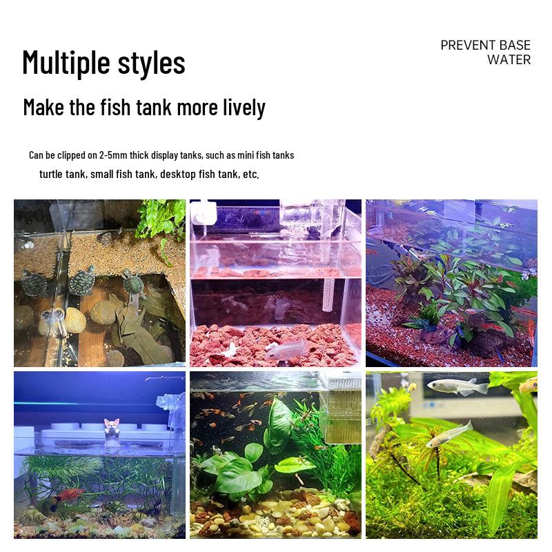 Светодиодный светильник-клипса USB для маленьких аквариумов и водных растений