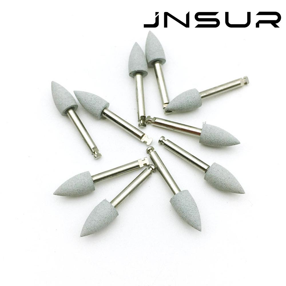 Silicone Polisher Kit For Low-Speed Handpiece Grinding Head Dental Composite Kit Porcelain/Natural Teeth/Amalgam/Metal Polishing