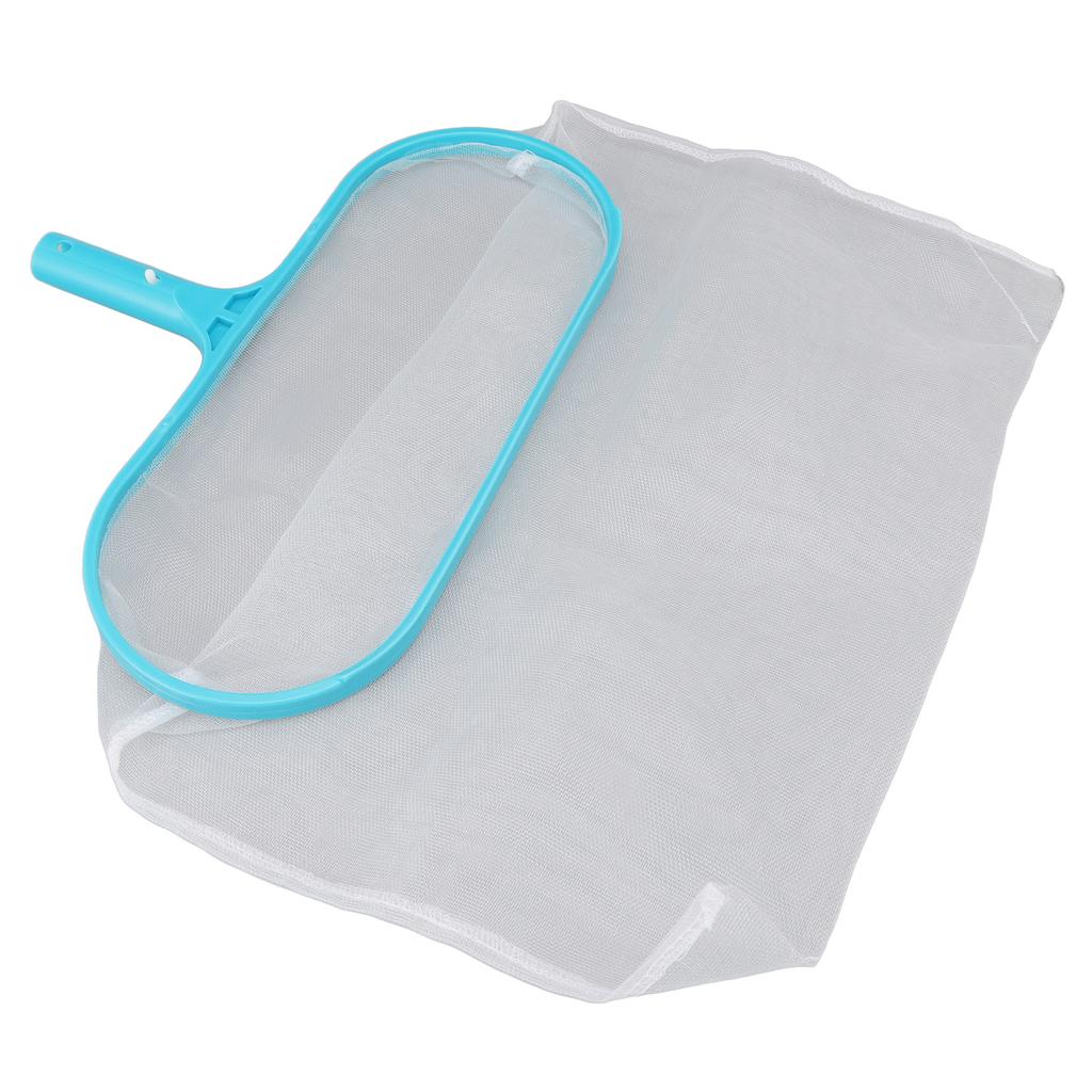 Сачок для бассейна для чистки плавательного бассейна пруда с глубокой мелкой зеленой нейлоновой сеткой-мешком Быстрый