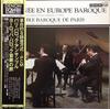 LP Record ENSEMBLE BAROQUE DE PARIS - Tournee En Europe Baroque OX7026ND Denon 1975 Japan Classical Used