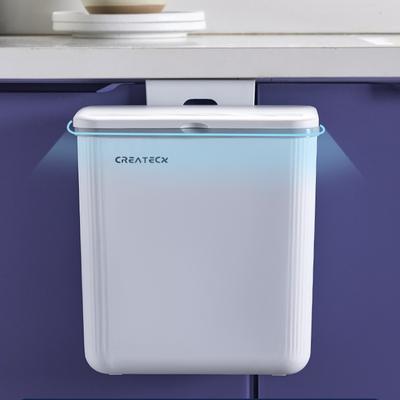 12 л Настенное кухонное мусорное ведро без перфорации, сортировочное ведро для хранения, бытовое ведро для мусора на дверцу шкафа