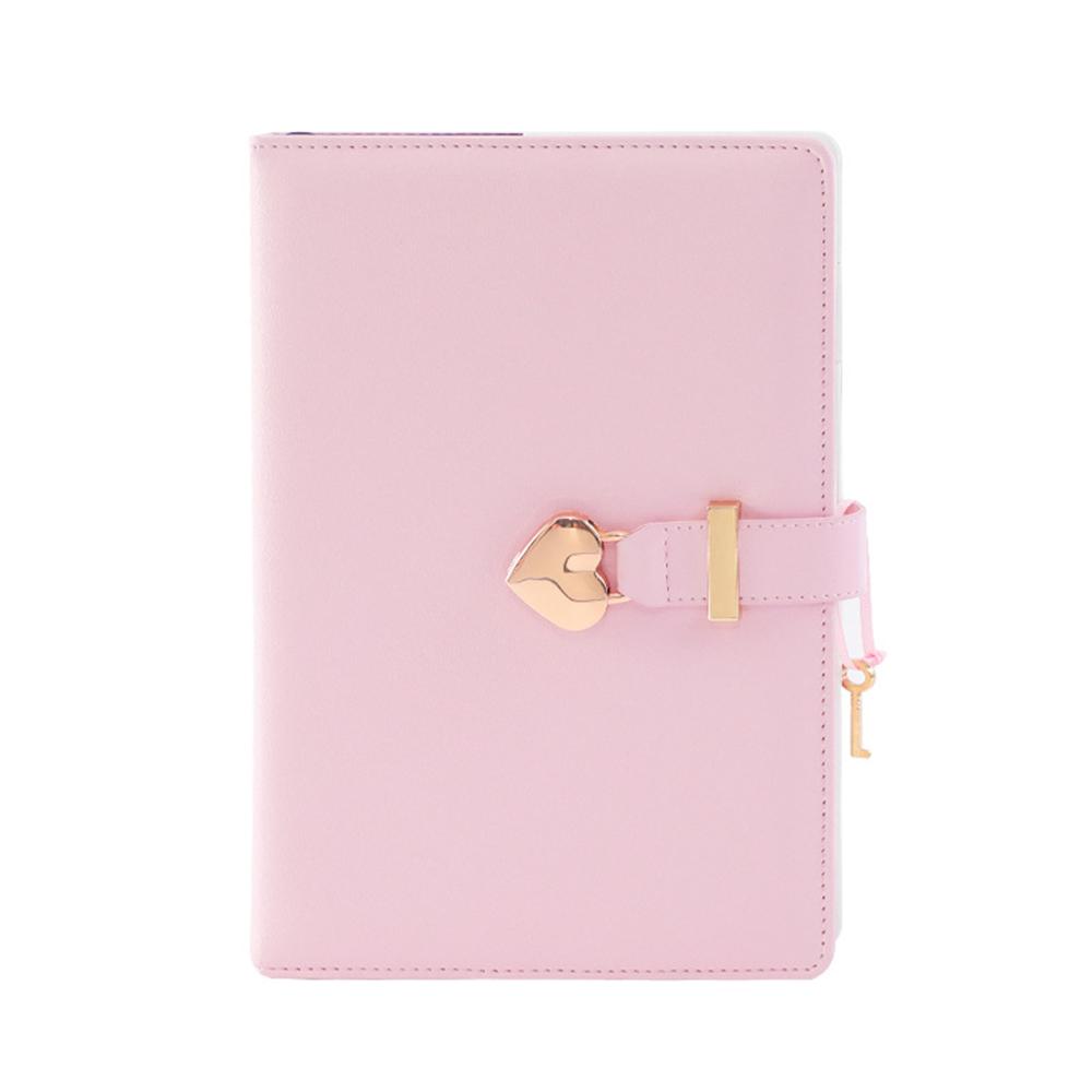 Блокнот для студентов колледжа формата А5/А6, кожаный блокнот с замком, протоколы деловых встреч, дневник, журнал путешествий, выдержки