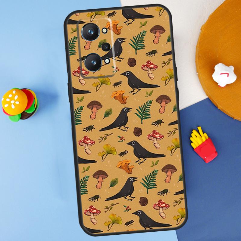Mushroom Forest For Realme 11 10 12 13 14 Pro Plus GT 5 6 6T GT7 Pro C61 C53 C51 C21Y C25S C55 C67 C75 Case