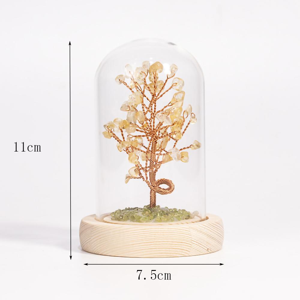 Creative Crystal Ornaments Statuettes Sculpture Birthday Gifts Opening Gifts Crystal Crafts Crystal Tree Home Decoration