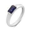 Серебряное кольцо с натуральным сапфиром 0.779ct, вес изделия 2,38 гр (2213468)