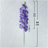 Silk Artificial Flower 80cm Silk Fake Bloom New Simulation Gladiola Flower  Home