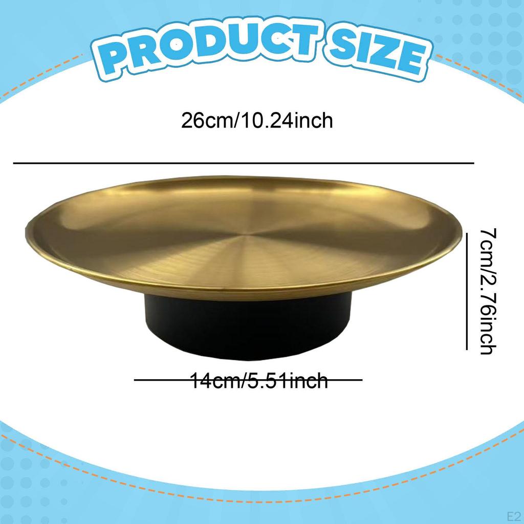 Фруктовая подставка Десертная элегантная подставка на высокой ножке Поднос для закусок для кафе, кухни, дня рождения
