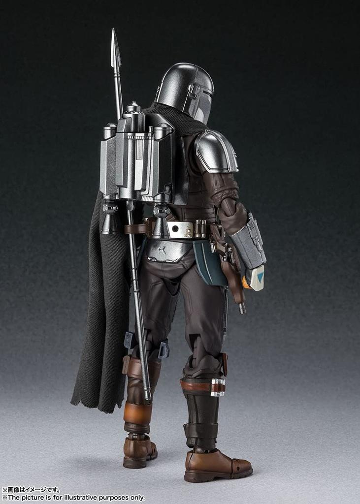TAMASHII NATIONS Star The Mandalorian Mandalorian 150mm Painted Movable Figure S.H.Figuarts Wars (Din Djarin) Approx. ABS&PVC&Cloth