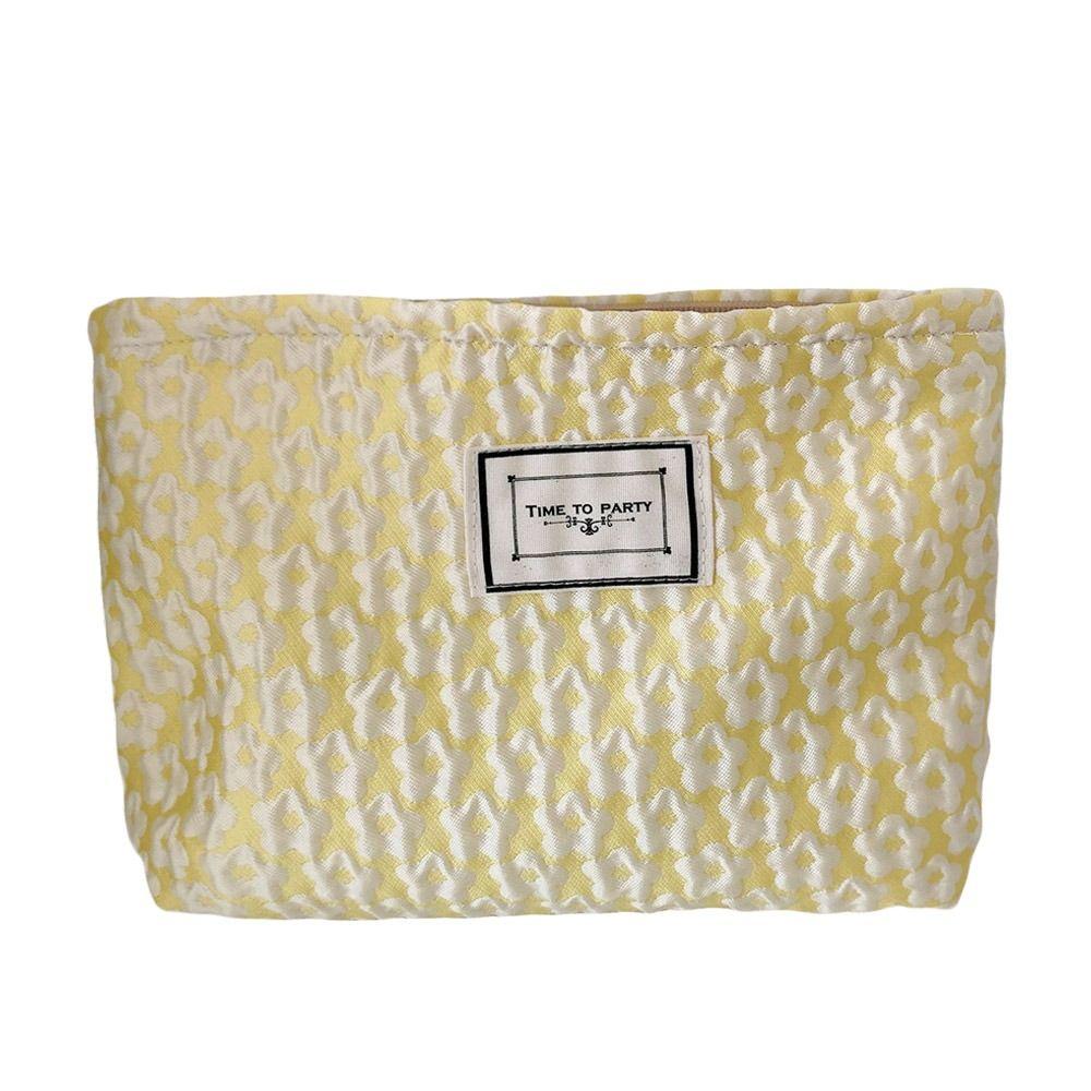 Милый большой вместительный цветочный органайзер для туалетных принадлежностей, сумка для мытья посуды в ванной, косметичка, косметичка