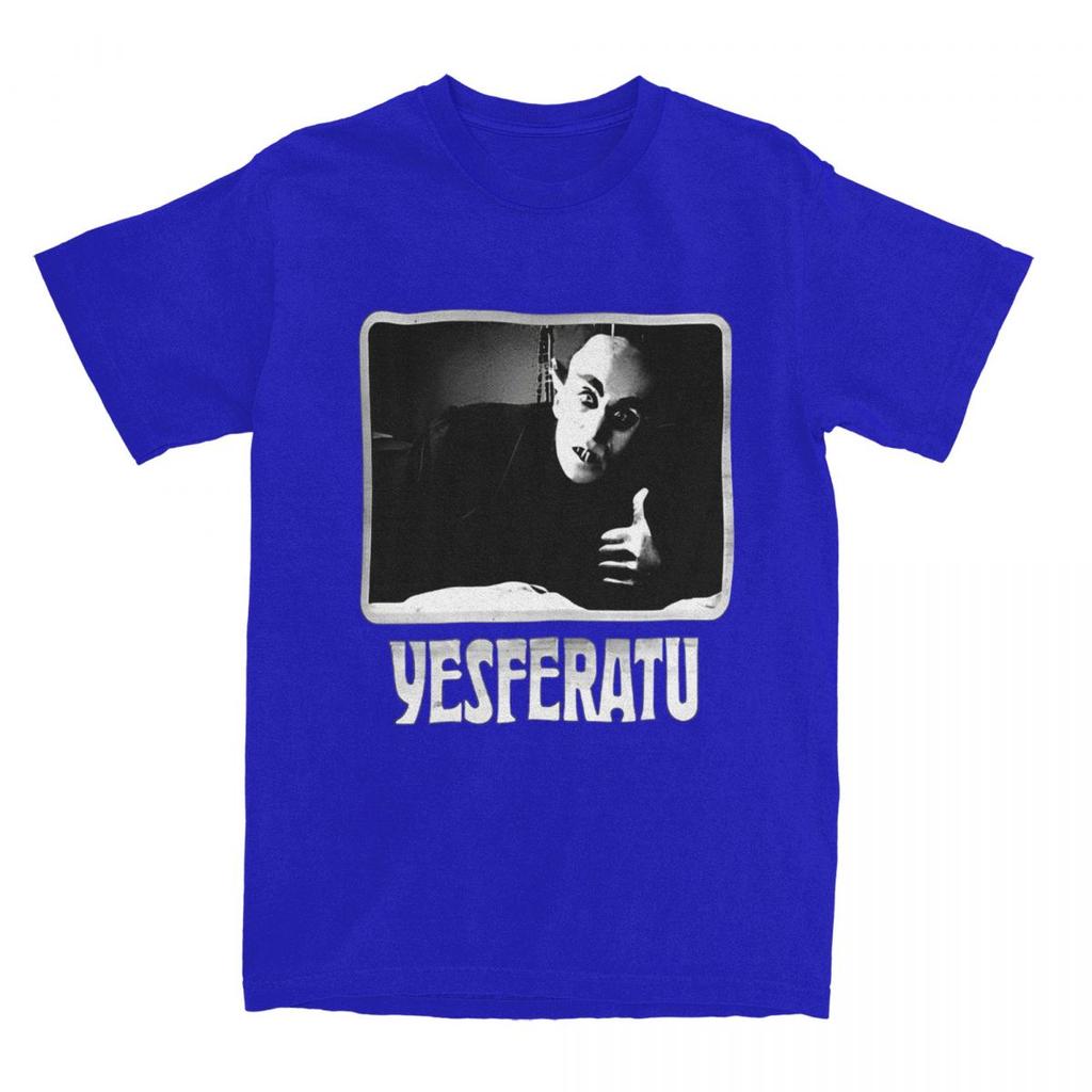 Футболка Haikyuu Yesferatu Смешной Носферату Позитивный Гот Любитель Хоррора Хлопковые Футболки Рубашка для Мужчин С коротким Рукавом Топы