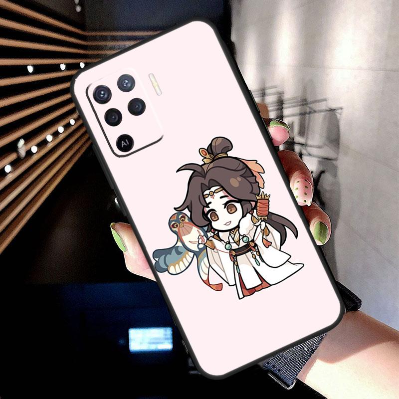 Tian Guan Ci Fu hua cheng xie lian Чехол Для Oppo A78 A98 A18 A38 A58 A60 A80 A40 A77 A57 A17 A74 A54 A94 A96 A76 A16 A15 A5 Pro