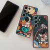 Мягкий силиконовый черный чехол с рисунком астронавта и планеты для Xiaomi Redmi Note 13 Pro Samsung A55 M35 S24 iPhone Camera Защитный противоударный чехол