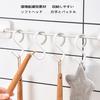 MEDUSHASHA S-shaped hooks, non-falling, rust-proof, anti-slip, flexible, bendable hooks for small items, set of 9