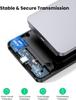 UGREEN Алюминиевый корпус 2,5" для SSD/HDD USB 3.1 Gen 2 UASP SATA III PS4//ПК Без инструментов