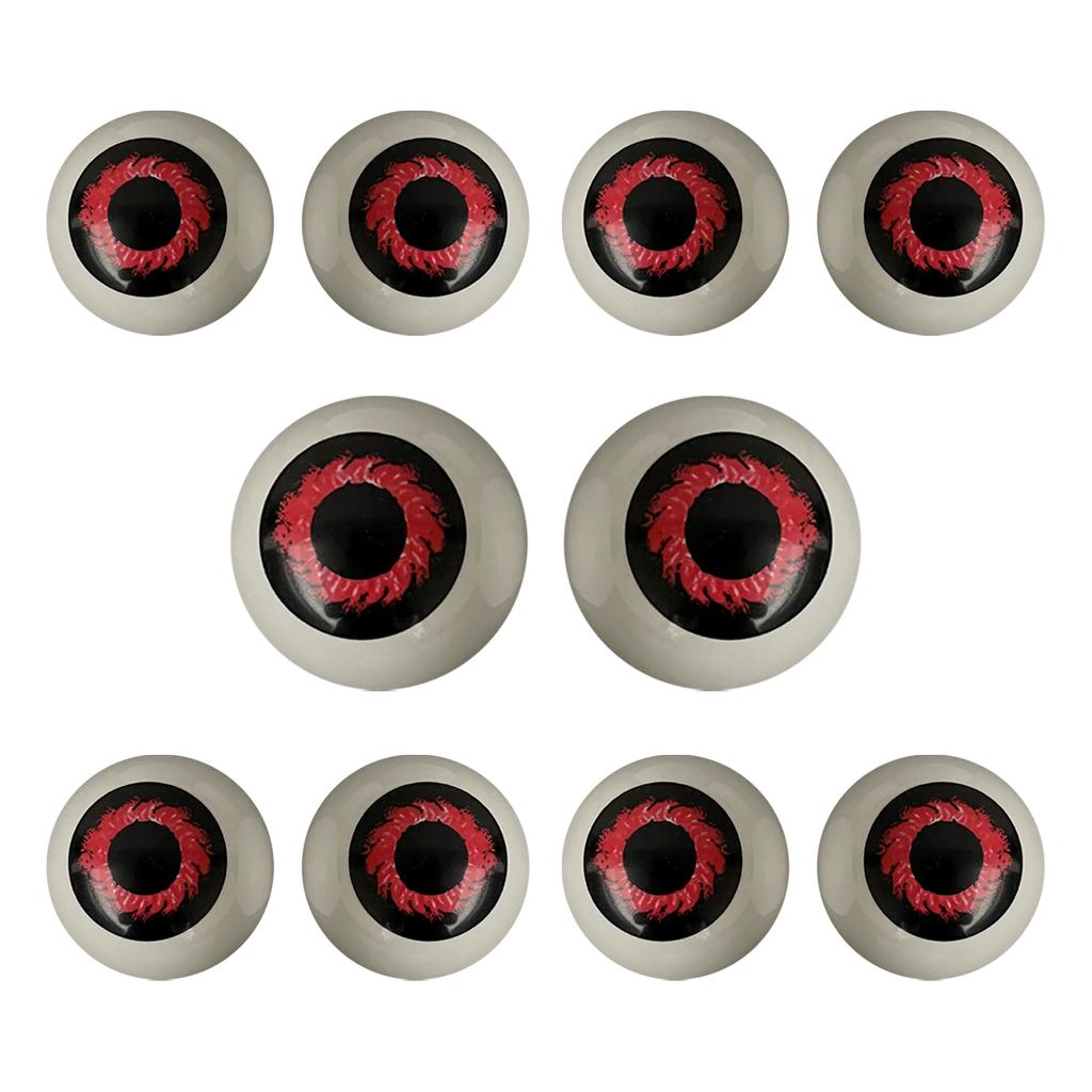 Хэллоуин Глаза Полукруглые Чашеобразные Полые Глаза Кровоточащие Глазные Яблоки Пародия Ужас Игрушки для глазных яблок