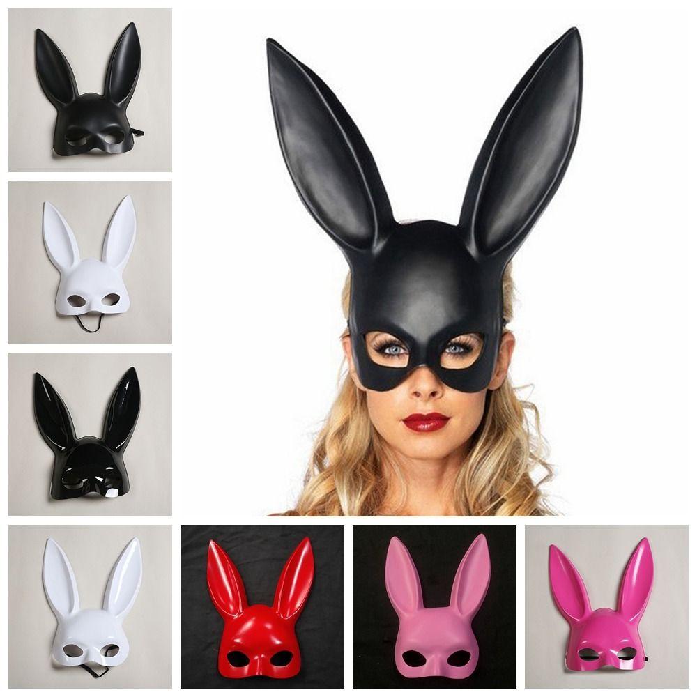 Rabbit Ears Bunny Mask Sexy Ears Bondage Mask Fun Princess Rabbit Headband Halloween