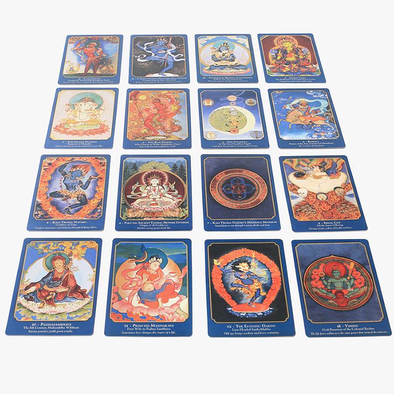 Buddha Wisdom Sbakti Power Tarot Cards English Board Games for Adults Oracle Deck