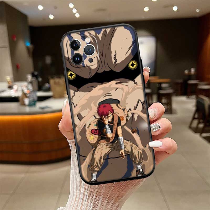 Gaara Naruto New High-End Shell Phone Case for iPhone 16 15 14 13 12 Pro Max Plus Mini