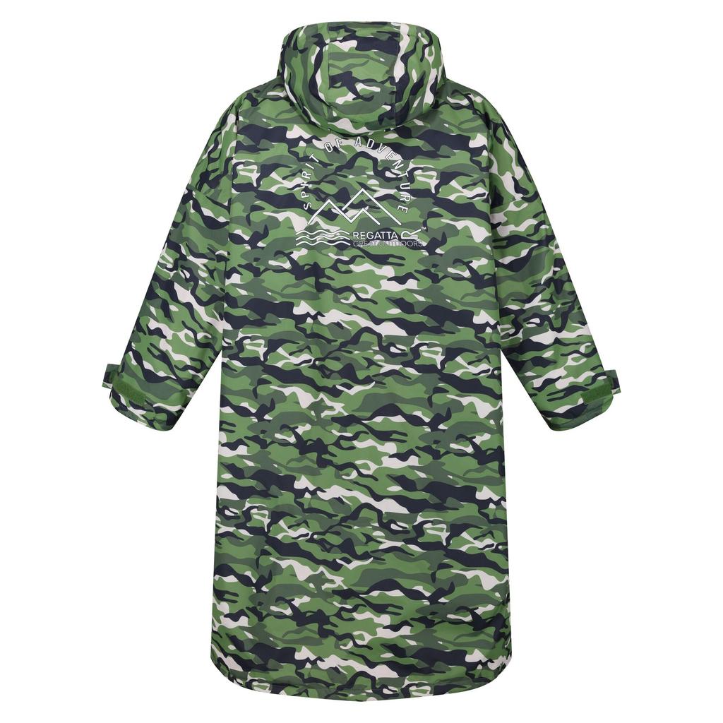 Regatta Unisex Adult Camouflage Oversized Changing Robe