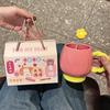 Кружка-тюльпан высокая ценность ins ветер девушка сердце чашка керамическая чашка для воды дом офис кофейная чайная чашка